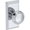 thumbnail image 2 of Baldwin Fd.Bre.Hfr Bremerton Non-Turning Two-Sided Dummy Door Knob Set - Nickel, 2 of 7