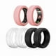 thumbnail image 1 of wonima44 6 Pack Rings Protector Compatible with Oura Ring Gen 4/Oura Gen 3/Ultrahuman Ring Cover, Silicone Rings Cover Working Out Accessories Men Women-2Black+2Clear+2Pink-M for 11 12 13 14, 1 of 1