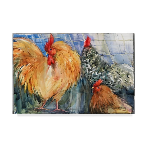 Trademark Fine Art 'Three Crowns' Canvas Art by Annelein Beukenkamp