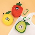 thumbnail image 5 of Linda billetera Zero Avocado compatible con AirPods Pro Second, First y 321, funda para teléfono Sony LinkBuds S WF-L900 WF-1000XM4, llavero con etiqueta para auriculares Galaxy Buds Airtag Huawei, mi, 5 of 5