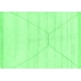 thumbnail image 1 of Ahgly Company Indoor Rectangle Solid Emerald Green Modern Area Rugs, 7' x 9', 1 of 4
