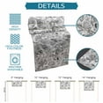 thumbnail image 7 of Table Runner Dresser Scarf 13 x 120 Inch Summer Grey Ocean Seahorse Seashell Starfish Coral Table Runners Non-Slip Heat Kitchen Dining Table Decor for Indoor Outdoor Home Party Decoration, 7 of 7