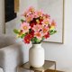 thumbnail image 4 of Ramo decorativo de crisantemos artificiales | Arreglo floral artificial para centro de mesa de boda en el hogar | Flores artificiales de plástico para decoración de mesa, 4 of 6