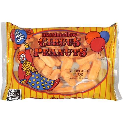 Melster FatFree Marshmallow Circus Peanuts, 11 Oz.
