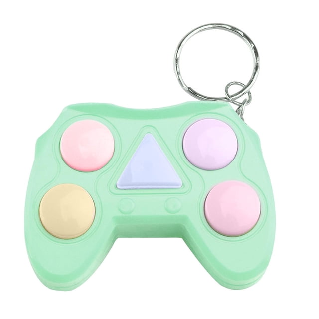 Juego Keychain HUOGUO Mini Handle LED juegos de memoria electrónica