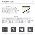 thumbnail image 3 of Yayeee Faucet Mat for Kitchen Sink 30" Diatomite Long Splash Guard Pad, Colorful Gummy Bears Pattern, 3 of 7