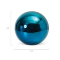 thumbnail image 2 of Vibrant Outdoor 9.8 Inch Blue Gazing Ball, 2 of 4