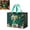 Light Green, variant on 2 Pack Extra Large Christmas Gift Bags, Non-Woven Tote Bags with Handles, Reusable Holiday Shopping and Gift Packaging Bags, Hot Pink
