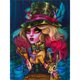 thumbnail image 1 of Cuadros Decorativos 5D DIY diamante pintura mujer gótica completo redondo diamante mosaico pared JShteea Nuevos Originales, 1 of 9
