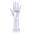 thumbnail image 2 of 1 par de accesorios de exhibición de maniquí de mano para mujer, accesorios de modelo de maniquí de mano - plata shamjiam Maniquí femenino de mano adulta, 2 of 8