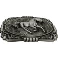 thumbnail image 4 of Moranse Religion Cross Cowboy Kneeling Prayer And Horse Design Belt Buckles, 4 of 6