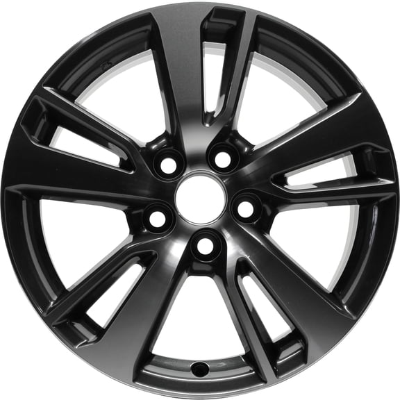 Remanufactured Machined and Painted Charcoal Aluminum Wheel 17 x 7 fits 2016-2018 Toyota Rav4