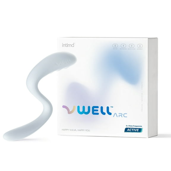VWELL Arc Silicone Vibrating Wand Erognomic For Therapist and Home Use Women Rechargeable