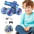 thumbnail image 2 of BINGLI Toys for Kids 6-12 Remote Control Car Boat Gifts for Boys 5+ Year Old Amphibious RC Gesture Stunt Water Squirt Tank with Lights & Self-Dispensing Cool Outdoor Summer Beach Pool Toy, 2 of 9