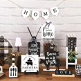 thumbnail image 2 of Juego de decoración con bandejas escalonadas FairySandy Farmhouse de madera rústica, 11 unidades, 2 of 7