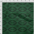 thumbnail image 4 of oneOone Cotton Flex Green Fabric Moire Craft Projects Decor Fabric Printed By The Yard 40 Inch Wide, 4 of 4