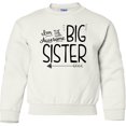 thumbnail image 2 of Inktastic I'm the Awesome Big Sister Youth Sweatshirt, 2 of 4