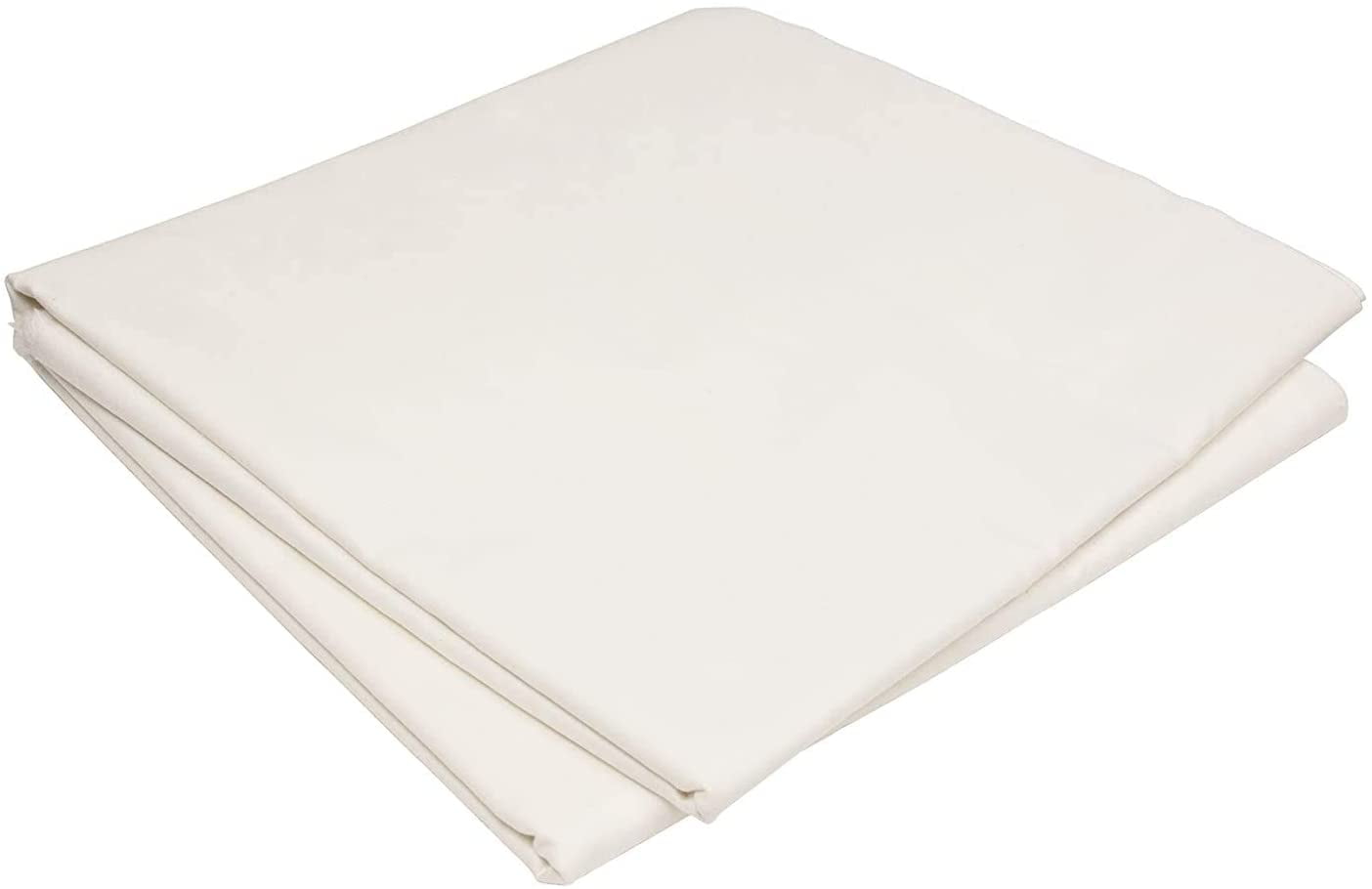 Muslin Fabric/Textile Bleached Draping Fabric Bleached White Medium