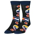 thumbnail image 2 of Crazy Socks Colorado Fun Print Novelty Crew Socks for Men, 2 of 6