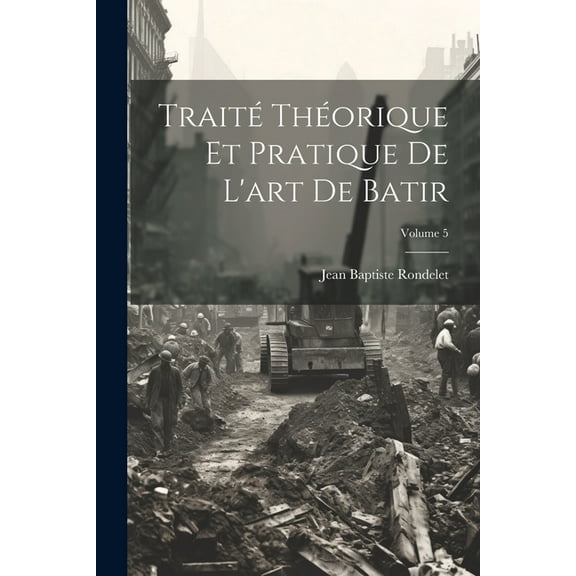 Traité Théorique Et Pratique De L'art De Batir; Volume 5 (Paperback)