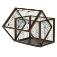thumbnail image 4 of Richell Flip To Play Pet Crate Medium Brown 32L x 23.4W x 24.5H in., 4 of 5