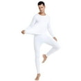 thumbnail image 6 of HeroBiker Men's Winter Thermal Top and Bottom with Fleece Lined Plus Size Set, 6 of 8