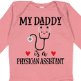 thumbnail image 4 of Inktastic Physician Assistant Daddy Baby Boys or Girls Long Sleeve Baby Bodysuit, 4 of 5