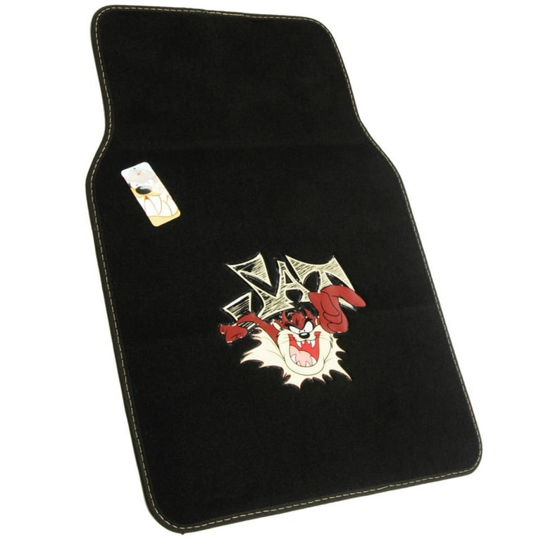タズマニアンデビル　ラグ BDK Warner Bros Looney Tunes Tazmanian Devil Universal Fit Car