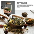 thumbnail image 2 of Tineasur Glass Canister Bamboo Lid Airtight Clear Multi-Functional Home Storage, 2 of 8