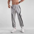 thumbnail image 3 of Pantalones deportivos masculinos, pantalones de otoño e invierno, pantalones deportivos para hombre, ropa de rayas harén, tendencia 2024, moda urbana, estilo coreano, 3 of 5