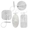 Advantrode Elite White Cloth Electrodes-2" Round 4/Pack