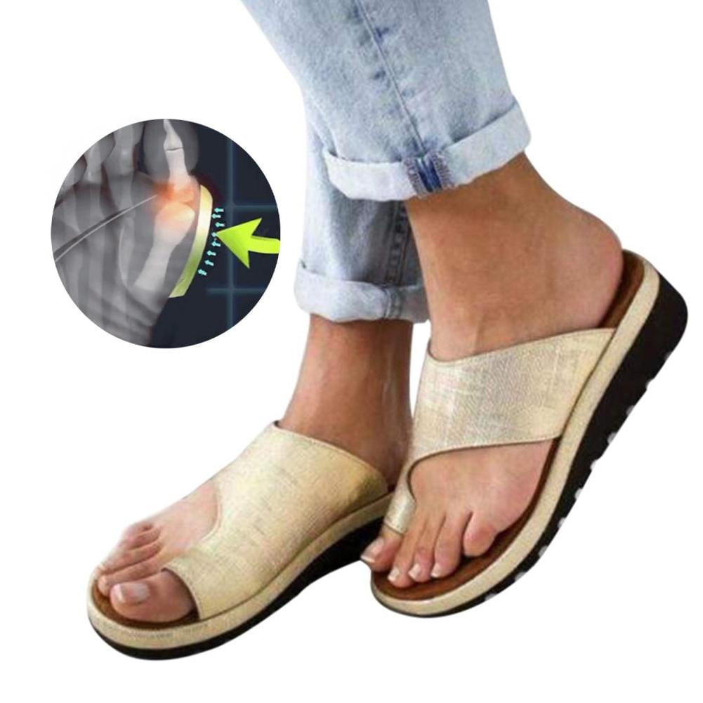comfortable platform sandals
