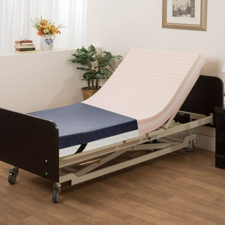 Medacure Pressure Redistribution Bariatric Hospital Bed Mattress - 3 Layer Memory Foam - 80  x 42  x 6