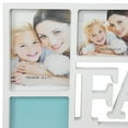 thumbnail image 5 of Northlight 28.75" White Multi-Size "Family" Collage Photo Picture Frame Wall Decoration, 5 of 7