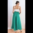 thumbnail image 4 of Pantalones Casuales para Mujer, con Cintura Elástica y Pierna , con Bolsillos. Verde XXL, 4 of 9