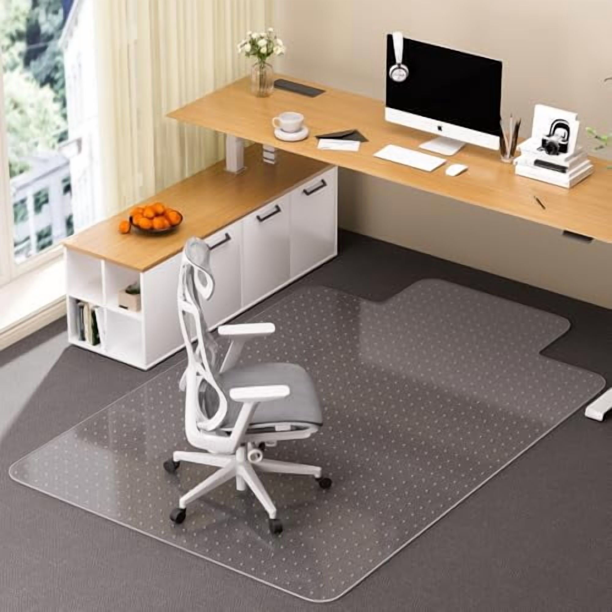 clear office chair mat for product