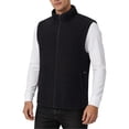 thumbnail image 2 of qafoshin Electric Heated Vest Tops for Men Outdoor Winter Warm Fleece-lined Heated Jacket with 10 Adjustable Heat Zones, 2 of 8