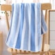 thumbnail image 5 of Juego de Toallas de Baño de Felpa de Coral Azul, Ligero, Absorbente, Secado Rápido, Para Viajes, Vacaciones, Fitness, Yoga, 5 of 6