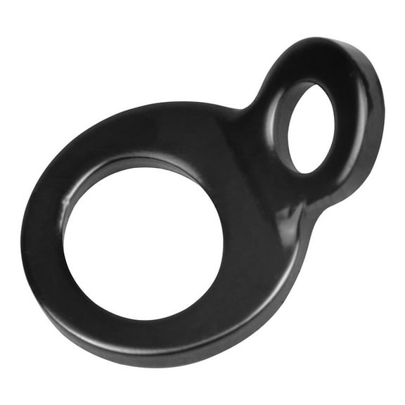 10 Pcs Tie Down Strap Rings Black O-ring Anchor Hook Accessories Strap Lashing Pull Rings Stainless Steel for Home Improvement