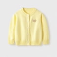 thumbnail image 2 of UAYOTSE Girls Cropped Cardigan 18 24 Months 2T 3T 4T 5T 6T 7T Sweaters Long Sleeve Cable Knit Button Front Sweater,Sizes 5-6 Years, 2 of 7