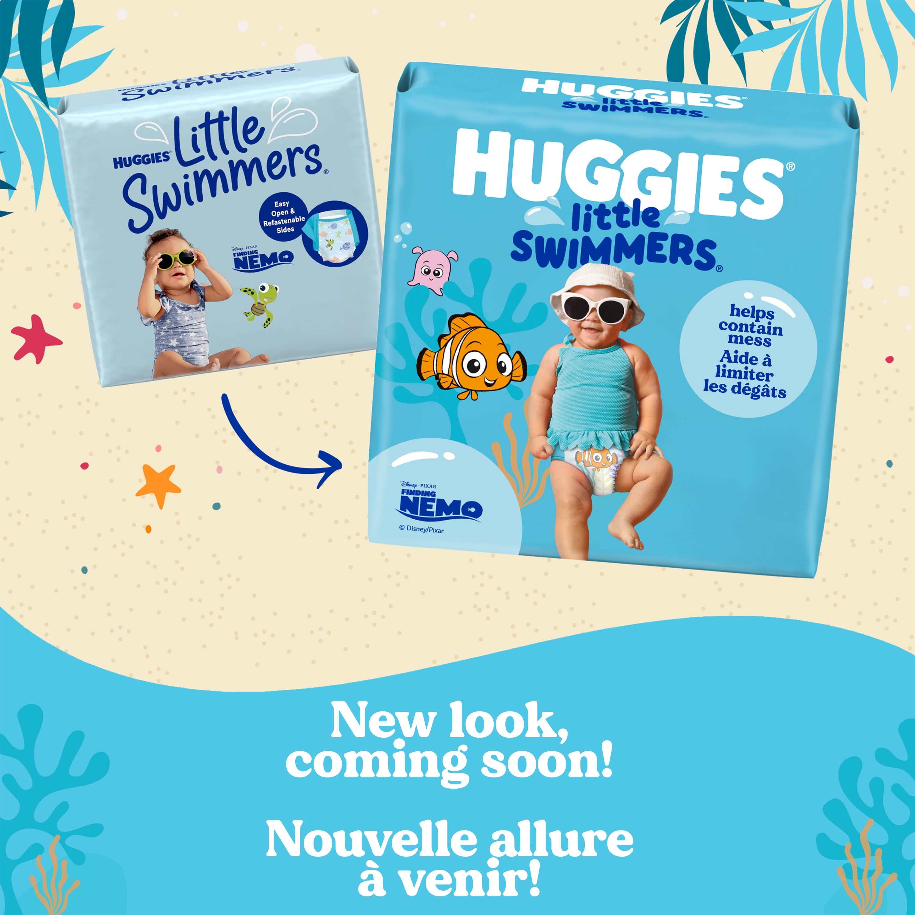 Huggies Little Swimmers Disposable Swim Diapers, Size 4, 18 ct