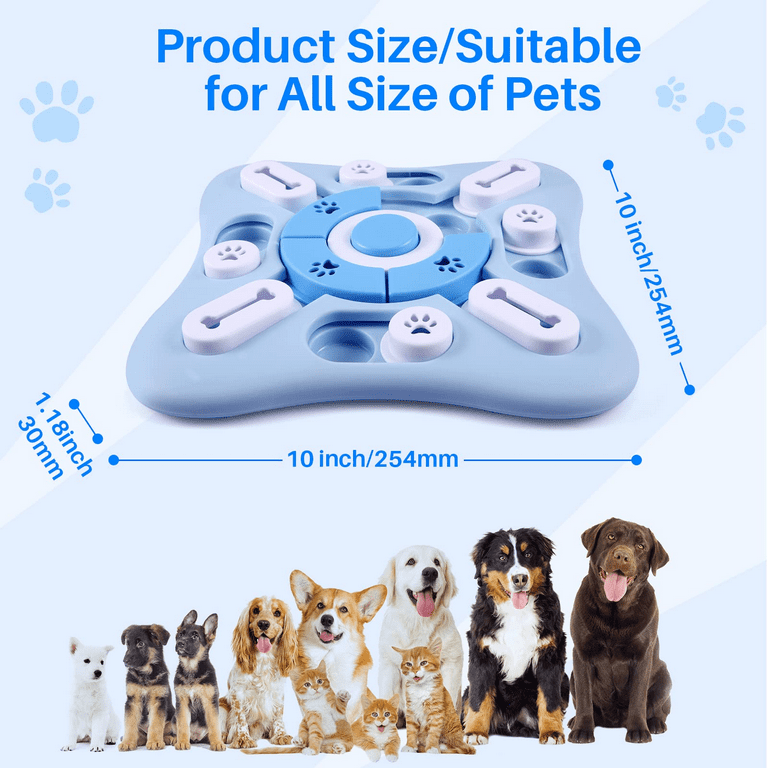  XIGOU Dog Puzzle Toys, Interactive Dog Toys for Large Medium  Small Smart Dogs, Dog Enrichment Toys Dog Mentally Stimulation Toys for  Training, Dog Treat Chew Toy Gifts for Puppy 