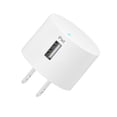 thumbnail image 3 of onn 12W Single USB-A Port Wall Charger with 3ft Lightning to USB Cable, MFI Certified Foldable Plug, White - Compatible with iPhone 14/13/12/11/X/XR/XS/8/7/6/5, iPad, Airpods and more, 3 of 11