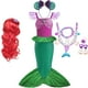 thumbnail image 1 of Vestido de princesa de la Sirenita de la película de Disney para niña, disfraz de cosplay de Ariel para niño, ropa de carnaval, fiesta de cumpleaños y Halloween Fivean unisex, 1 of 2