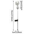 thumbnail image 3 of Solar Fence Lights Warm String of Lights with Modern Floor Lamp for Living Room Smart Dimmer Plug Sprinkler for Kids Pool Solar Angel Lights Color Changing Solar Powered Water Proof Decorative, 3 of 4