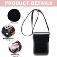thumbnail image 3 of PU mobile phone bag women's slung bag new Joker vertical shoulder bag small satchel, 3 of 5