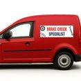 thumbnail image 1 of Brake Check Specialist Car Magnet Sign by DC | Flexible Car Magnetic Sheets with Adhesive Backing | 12"x36" Bumper Magnet Sticker for Vehicles, Trucks & Business Advertising Signs 2 PC | USA Made, 1 of 6