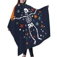 thumbnail image 6 of ZICANCN Hair Cutting Cape for Adults, Skeleton with Rainbow Cape Salon Barber Cape for Hair Stylist Shampoo Capes Waterproof, 55x66 Inches, 6 of 7