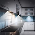 thumbnail image 2 of Amdohai 5LEDs Under Cabinet Lights 3 * AAA Cell Operated & USB Charging Dimmable Brightness Adjustable Atmospheres Night Light for Kitchen Closet Counter Wall, 2 of 8