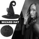 thumbnail image 4 of Ygjytge Sombrero Halloween Disfraz Bruja Tocado para Mujeres Hombres Fiesta Disfraces, 4 of 9